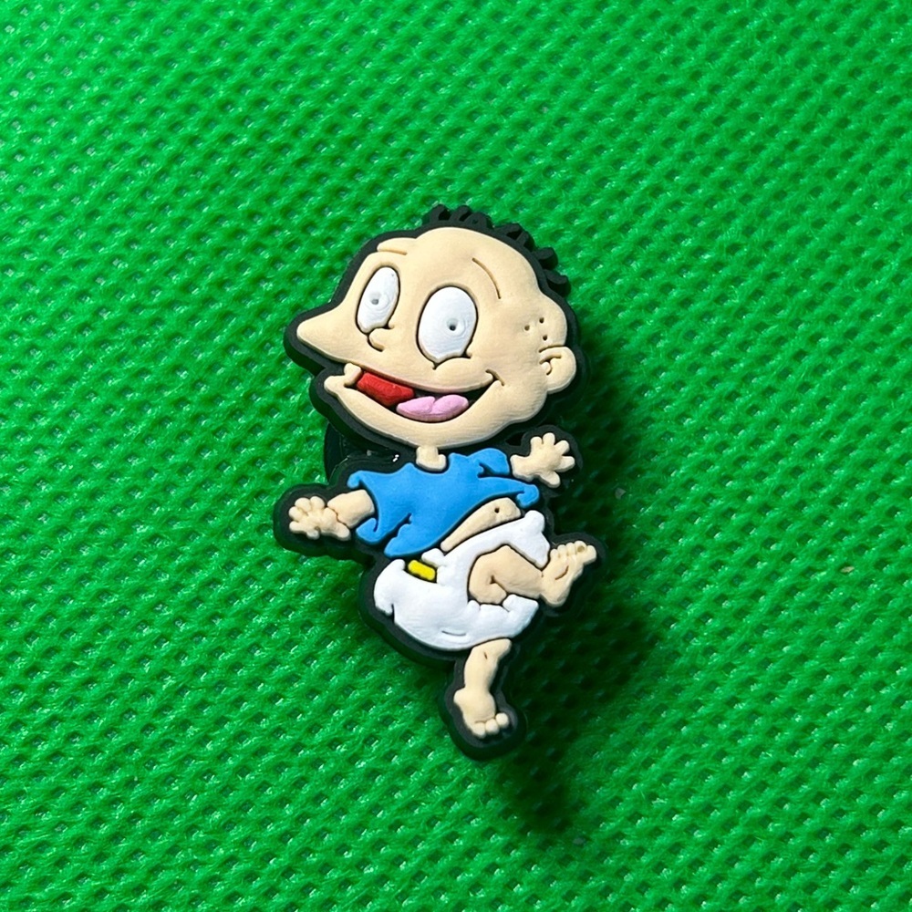 🌼 (5/$10 or 10/$15) NEW “90’s Rugrats” Croc Charm Collection Tommy